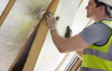 Pested loft insulation
